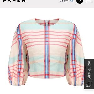 PAPER two piece outfit.